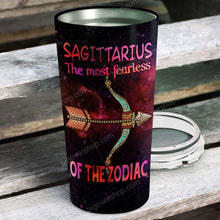 Load image into Gallery viewer, Zodiac Sagittarius - Perfect Gift For Sagittarius - Personalized Tumbler 3