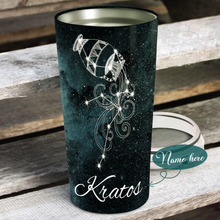 Load image into Gallery viewer, Royal Are Born As Aquarius - Perfect Gift For Aquarius - Personalized Tumbler 1