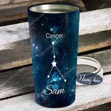 Load image into Gallery viewer, The Power Of A Cancer - Perfect Gift For Cancer - Personalized Tumbler 1