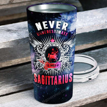 Load image into Gallery viewer, All People Are Created Equal Sagittarius - Perfect Gift For Sagittarius - Personalized Tumbler 2