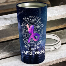 Load image into Gallery viewer, All People Are Created Equal Capricorn - Perfect Gift For Capricorn - Personalized Tumbler 2