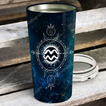 Load image into Gallery viewer, Zodiac Aquarius - Perfect Gift For Aquarius - Personalized Tumbler 4