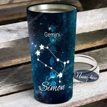Load image into Gallery viewer, The Power Of A Gemini - Perfect Gift For Gemini- Personalized Tumbler 1