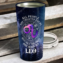 Load image into Gallery viewer, All People Are Created Equal Leo - Perfect Gift For Leo - Personalized Tumbler 2