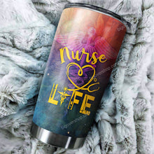 Load image into Gallery viewer, The Best Kind Of Mom Raises A Nurse Sunflower Tumbler