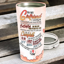 Load image into Gallery viewer, To My Girlfriend - Valentine's Day Gift For Girlfriend - Personalized Tumbler 7
