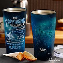 Load image into Gallery viewer, To My Boyfriend - Valentine's Day Gift For Boyfriend - Personalized Tumbler 4