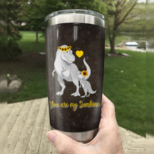 Load image into Gallery viewer, Dinosaur Steel Tumbler MR2005 68O31