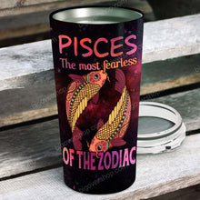 Load image into Gallery viewer, Zodiac Pisces - Perfect Gift For Pisces - Personalized Tumbler 3