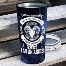 Load image into Gallery viewer, I Am An Aries - Perfect Gift For Aries - Personalized Tumbler 1