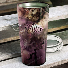 Load image into Gallery viewer, To My Son - Galaxy Violet Son - Personalized Tumbler