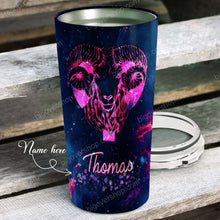 Load image into Gallery viewer, All Women Are Created Equal Aries - Perfect Gift For Aries - Personalized Tumbler 4