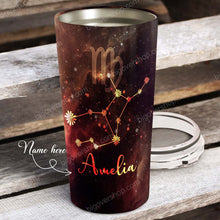 Load image into Gallery viewer, I Am Virgo - Perfect Gift For Virgo - Personalized Tumbler 1