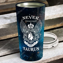 Load image into Gallery viewer, The Power Of A Taurus - Perfect Gift For Taurus - Personalized Tumbler 1