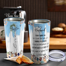 Load image into Gallery viewer, To My Husband - Valentine's Day Gift - Personalized Tumbler 1