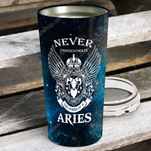 Load image into Gallery viewer, The Power Of A Aries - Perfect Gift For Aries - Personalized Tumbler 1
