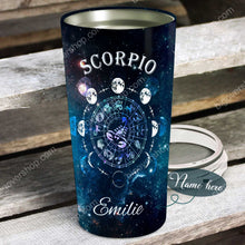 Load image into Gallery viewer, Zodiac Scorpio - Perfect Gift For Scorpio - Personalized Tumbler 4