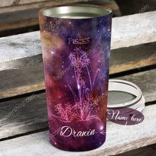 Load image into Gallery viewer, All Women Are Created Equal Pisces - Perfect Gift For Pisces - Personalized Tumbler 3