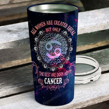 Load image into Gallery viewer, All Women Are Created Equal Cancer - Perfect Gift For Cancer - Personalized Tumbler 4
