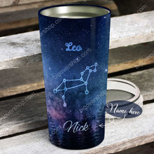 Load image into Gallery viewer, All People Are Created Equal Leo - Perfect Gift For Leo - Personalized Tumbler 2
