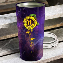 Load image into Gallery viewer, Sunflower Capricorn - Perfect Gift For Capricorn - Personalized Tumbler 1