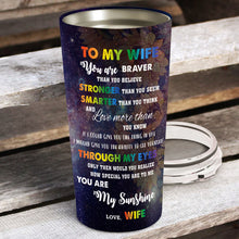 Load image into Gallery viewer, To My Wife - Valentine's Day Gift - Personalized Tumbler 6