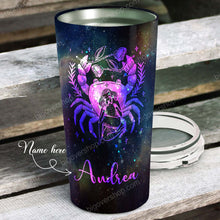 Load image into Gallery viewer, All Women Are Created Equal Cancer - Perfect Gift For Cancer - Personalized Tumbler 2