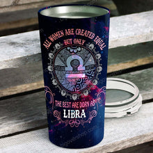 Load image into Gallery viewer, All Women Are Created Equal Libra - Perfect Gift For Libra - Personalized Tumbler 4