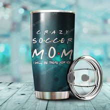 Load image into Gallery viewer, Crazy Soccer Mom Personalized Tumbler
