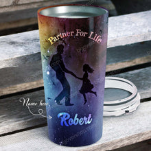 Load image into Gallery viewer, To My Dad - Dad Hero Galaxy - Personalized Tumbler