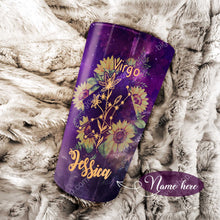 Load image into Gallery viewer, Sunflower Virgo - Perfect Gift For Virgo - Personalized Tumbler 1