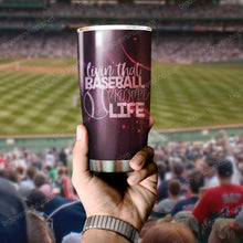 Load image into Gallery viewer, Livin' That Baseball Life Personalized Tumbler