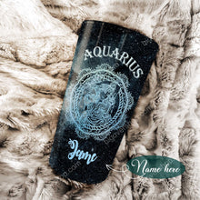 Load image into Gallery viewer, I Am Aquarius - Perfect Gift For Aquarius - Personalized Tumbler 2