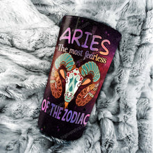 Load image into Gallery viewer, Zodiac Aries - Perfect Gift For Aries - Personalized Tumbler 3