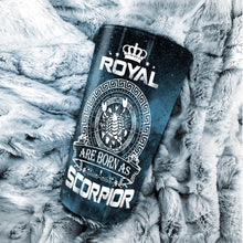 Load image into Gallery viewer, Royal Are Born As Scorpio - Perfect Gift For Scorpio - Personalized Tumbler 1
