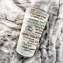 Load image into Gallery viewer, To My Partner In Life Love Is Love - Flower Heart Tumbler
