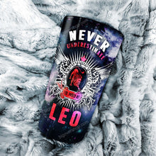 Load image into Gallery viewer, The Power Of Leo -  Perfect Gift For Leo - Personalized Tumbler 2