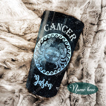 Load image into Gallery viewer, I Am Cancer - Perfect Gift For Cancer - Personalized Tumbler 2