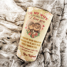 Load image into Gallery viewer, To My Wife - Valentine's Day Gift - Personalized Tumbler 4