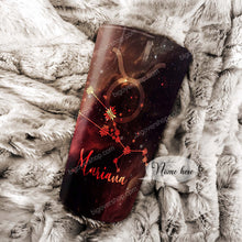 Load image into Gallery viewer, I Am Taurus - Perfect Gift For Taurus - Personalized Tumbler 1