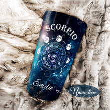 Load image into Gallery viewer, Zodiac Scorpio - Perfect Gift For Scorpio - Personalized Tumbler 4