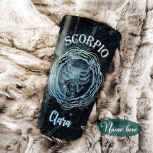 Load image into Gallery viewer, I Am Scorpio - Perfect Gift For Scorpio - Personalized Tumbler 2