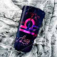 Load image into Gallery viewer, All Women Are Created Equal Libra - Perfect Gift For Libra - Personalized Tumbler 4