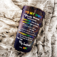 Load image into Gallery viewer, To My Wife - Valentine's Day Gift - Personalized Tumbler 6
