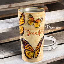 Load image into Gallery viewer, Faith Hope Miracles Personalized Tumbler