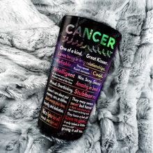 Load image into Gallery viewer, Zodiac Cancer - Perfect Gift For Cancer - Personalized Tumbler 5