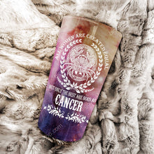 Load image into Gallery viewer, All Women Are Created Equal Cancer - Perfect Gift For Cancer - Personalized Tumbler 3