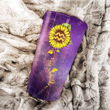 Load image into Gallery viewer, Sunflower Aquarius - Perfect Gift For Aquarius - Personalized Tumbler 1