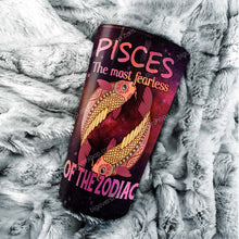 Load image into Gallery viewer, Zodiac Pisces - Perfect Gift For Pisces - Personalized Tumbler 3