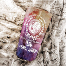 Load image into Gallery viewer, All Women Are Created Equal Leo - Perfect Gift For Leo - Personalized Tumbler 3